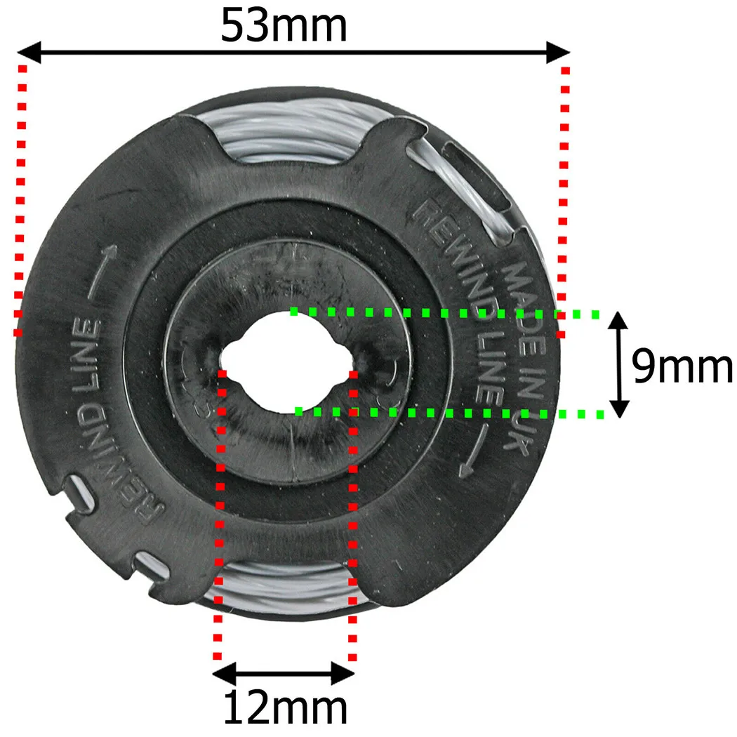 Spool Line and Snap-On Cap for - Gardening Tools Online ulasan dan harga