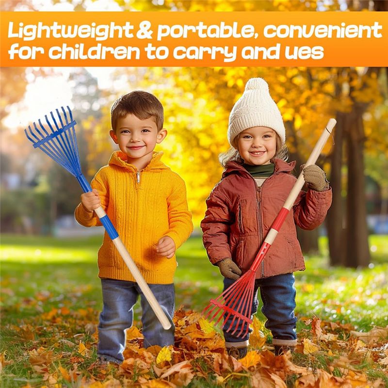 ABWZ-Children's Rake With Hard - Gardening Tools For 3 Year Old ulasan dan harga