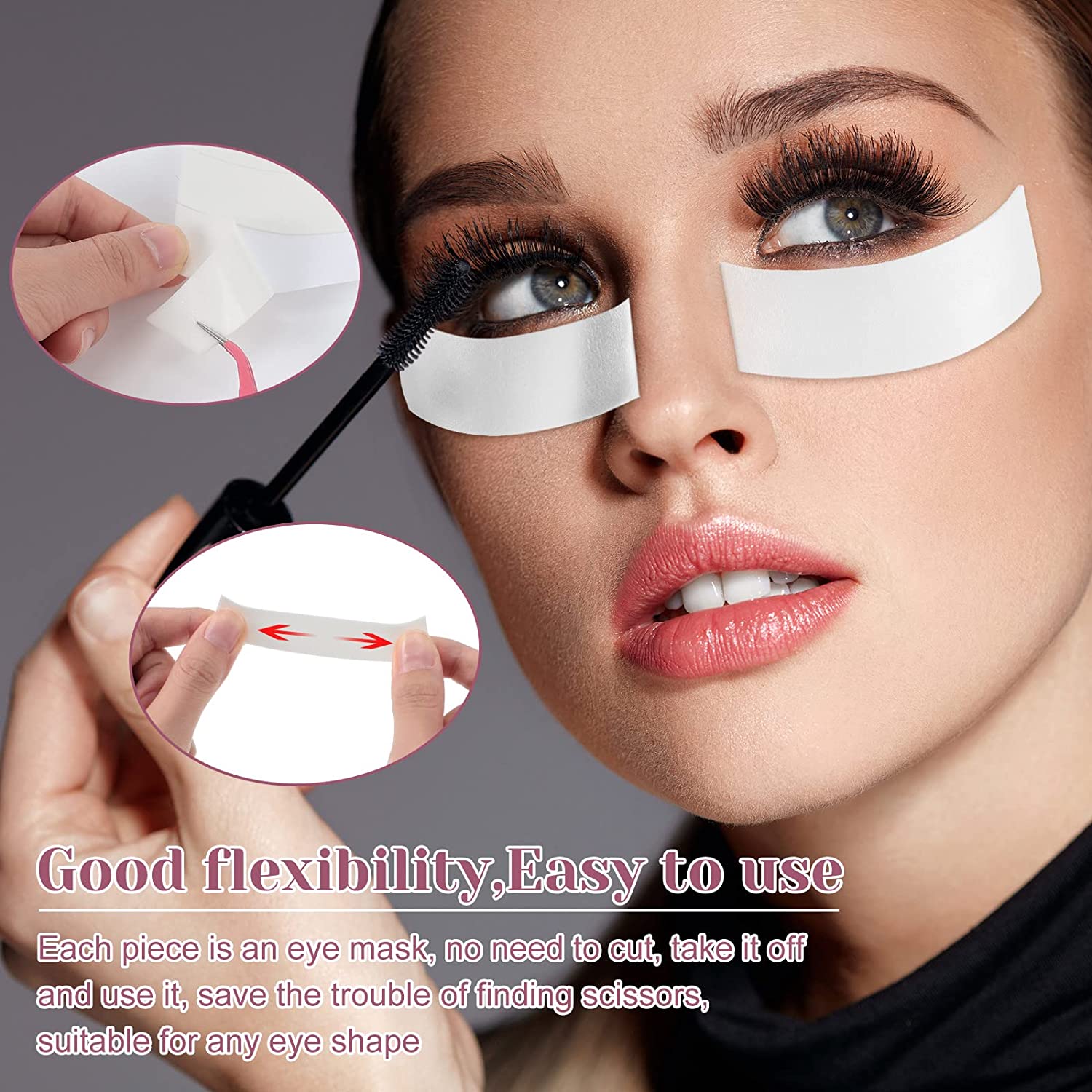 110PCS/roll Foam Eye Pads Eye  - Grafting Tape ulasan dan harga