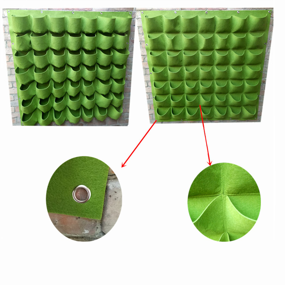 1Pcs Felt Wall Mounted Plantin - Vertical Wall Planter ulasan dan harga