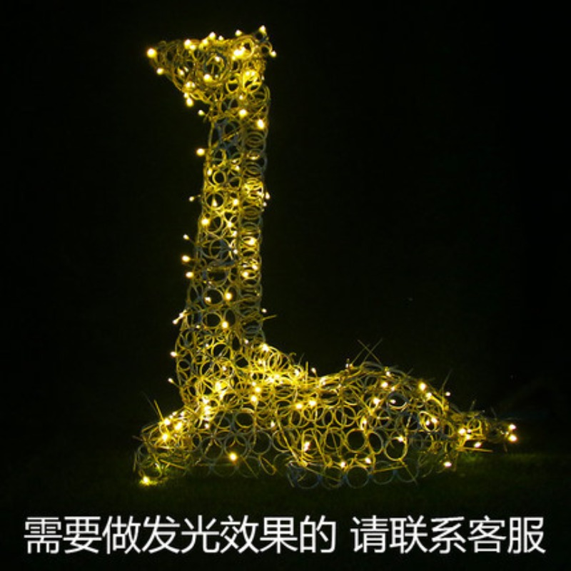Lawn outdoor hollow sika deer  - Gardening Tools Sketch ulasan dan harga