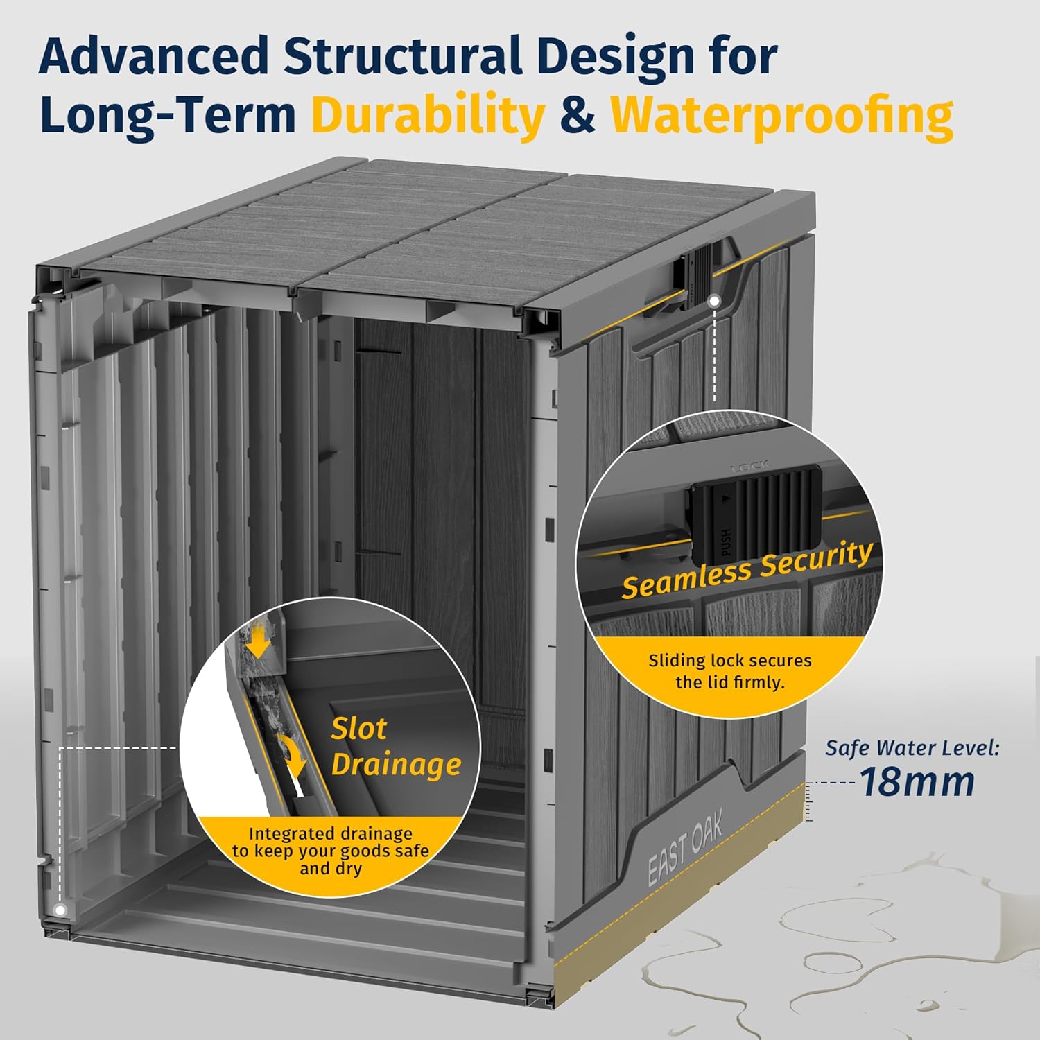 31 Gallon Outdoor Storage Box  - Gardening Tools Images ulasan dan harga