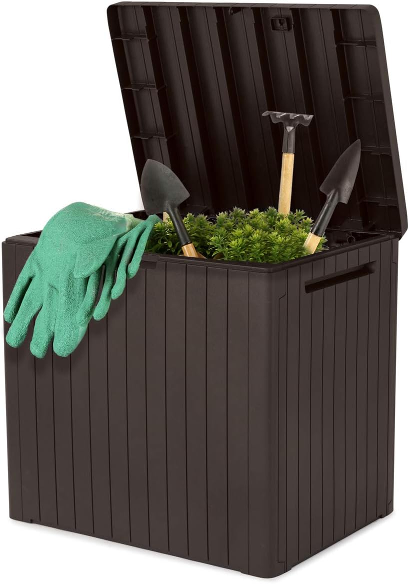 Keter City Outdoor Storage Box - Gardening Tools Images ulasan dan harga