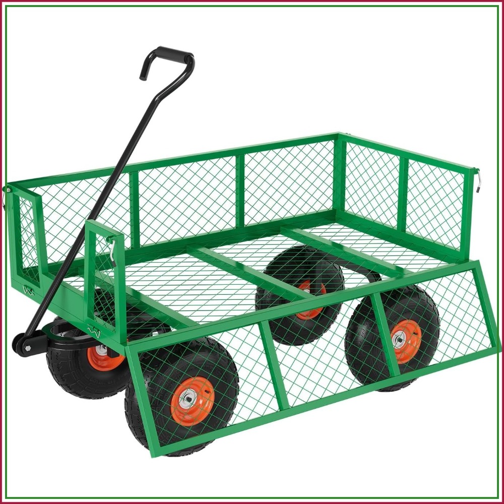 Heavy Duty Steel Garden Cart 5 - Gardening Tools Images ulasan dan harga
