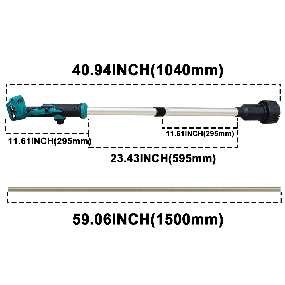 PATUOPRO Cordless Stick Transf - Gardening Tools China ulasan dan harga