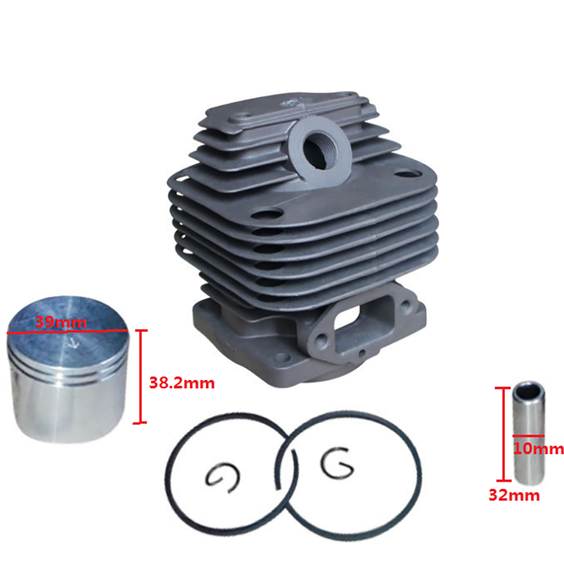 39mm CYLINDER PISTON KIT FIT F - Gardening Tools Basic ulasan dan harga