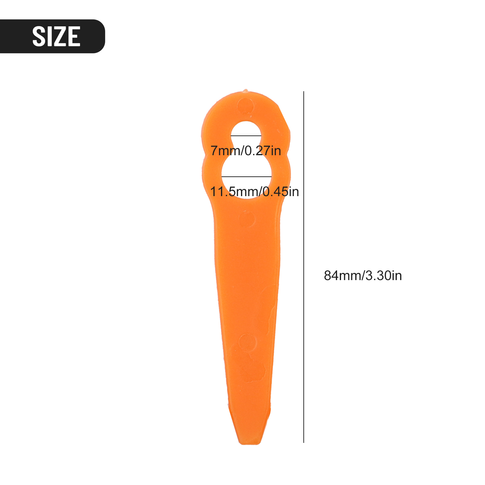 100PCS Plastic Replacement Bla - Gardening Tools Basic ulasan dan harga