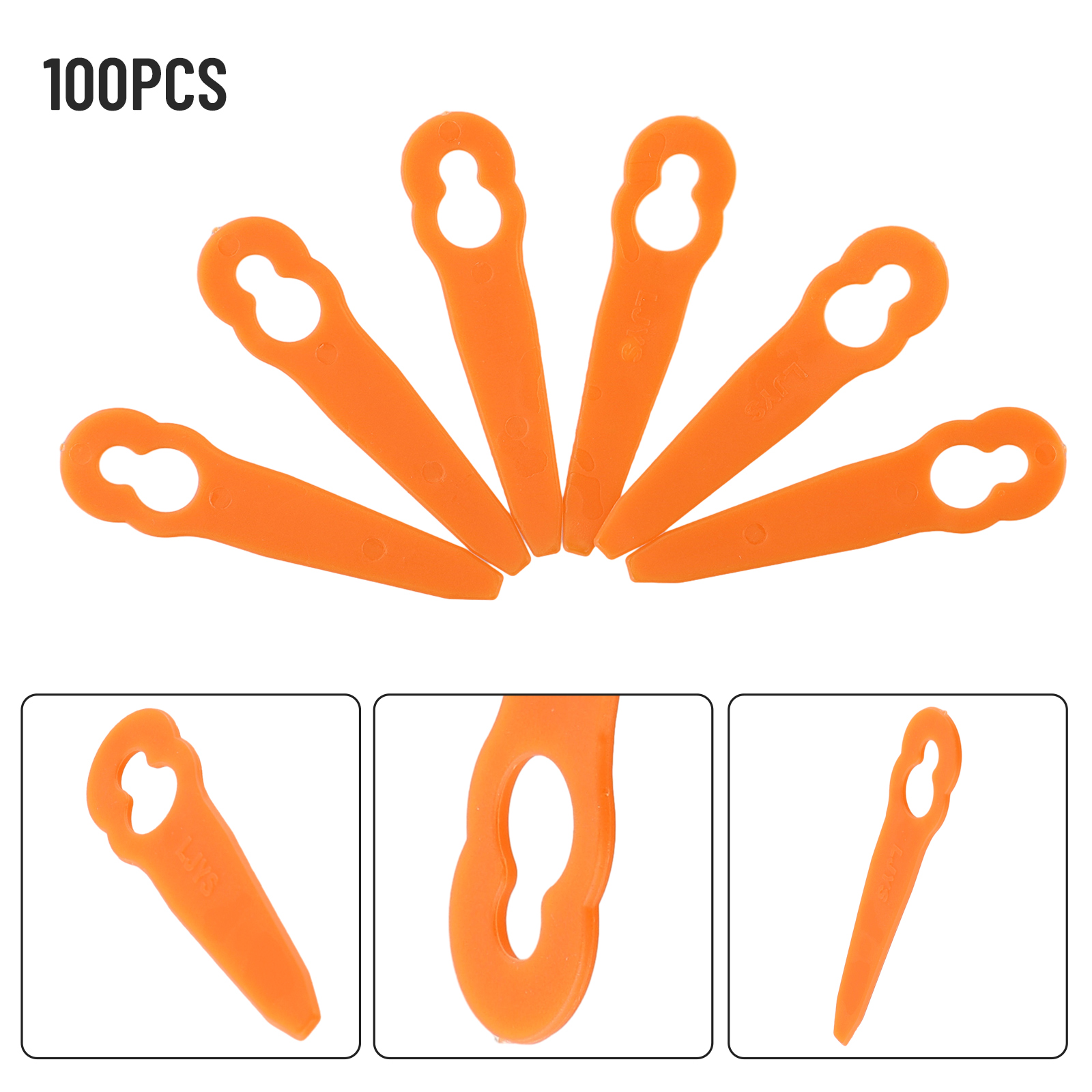 100PCS Plastic Replacement Bla - Gardening Tools Basic ulasan dan harga