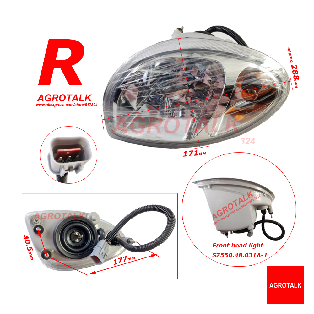 Front head lamp Right / Left f - Gardening Tools China ulasan dan harga