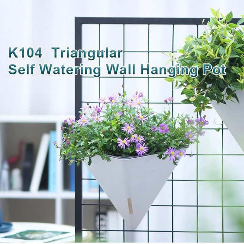 Fashion Triangular Wall Mounte - Vertical Wall Planter ulasan dan harga