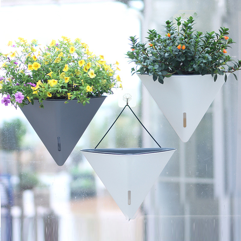 Fashion Triangular Wall Mounte - Vertical Wall Planter ulasan dan harga
