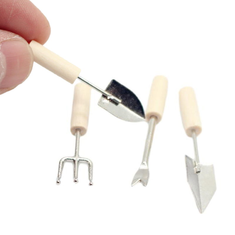 1:12 Dollhouse Miniature Garde - Gardening Tools China ulasan dan harga