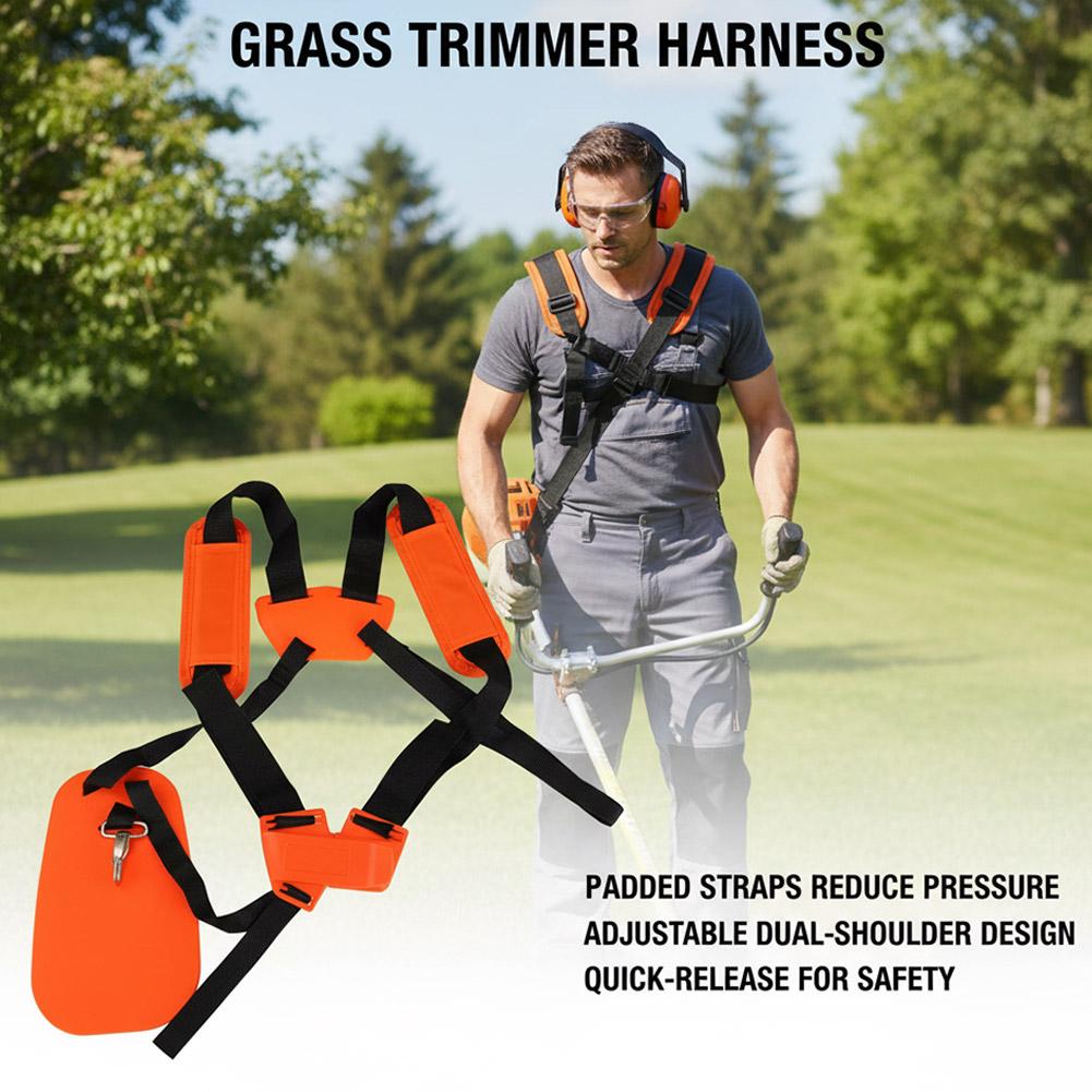 Double Shoulder Strap Lawn Mow - Gardening Tools Basic ulasan dan harga