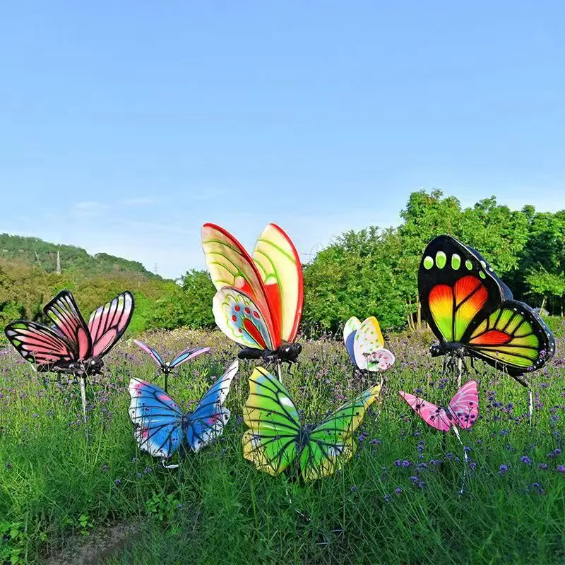 Outdoor butterfly sculpture si - Gardening Tools Sketch ulasan dan harga