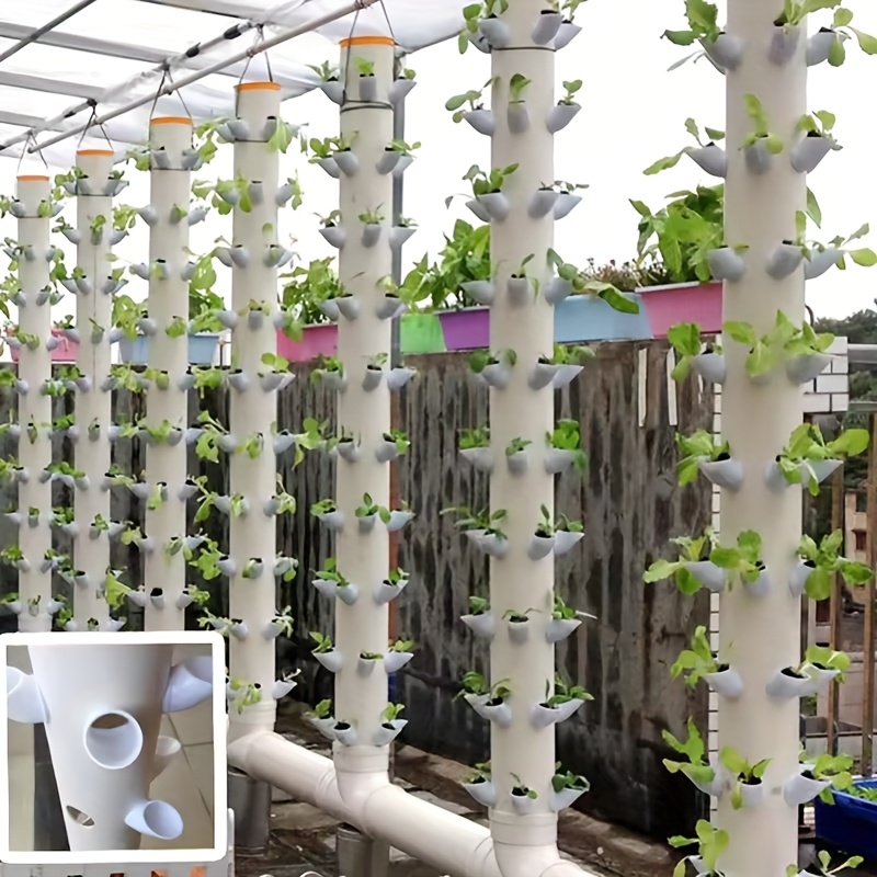 10set DIY Hydroponic Pots for  - Vertical Wall Planter ulasan dan harga