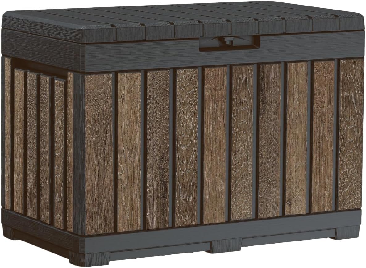 50 Gallon Resin Deck Box for P - Gardening Tools Images ulasan dan harga