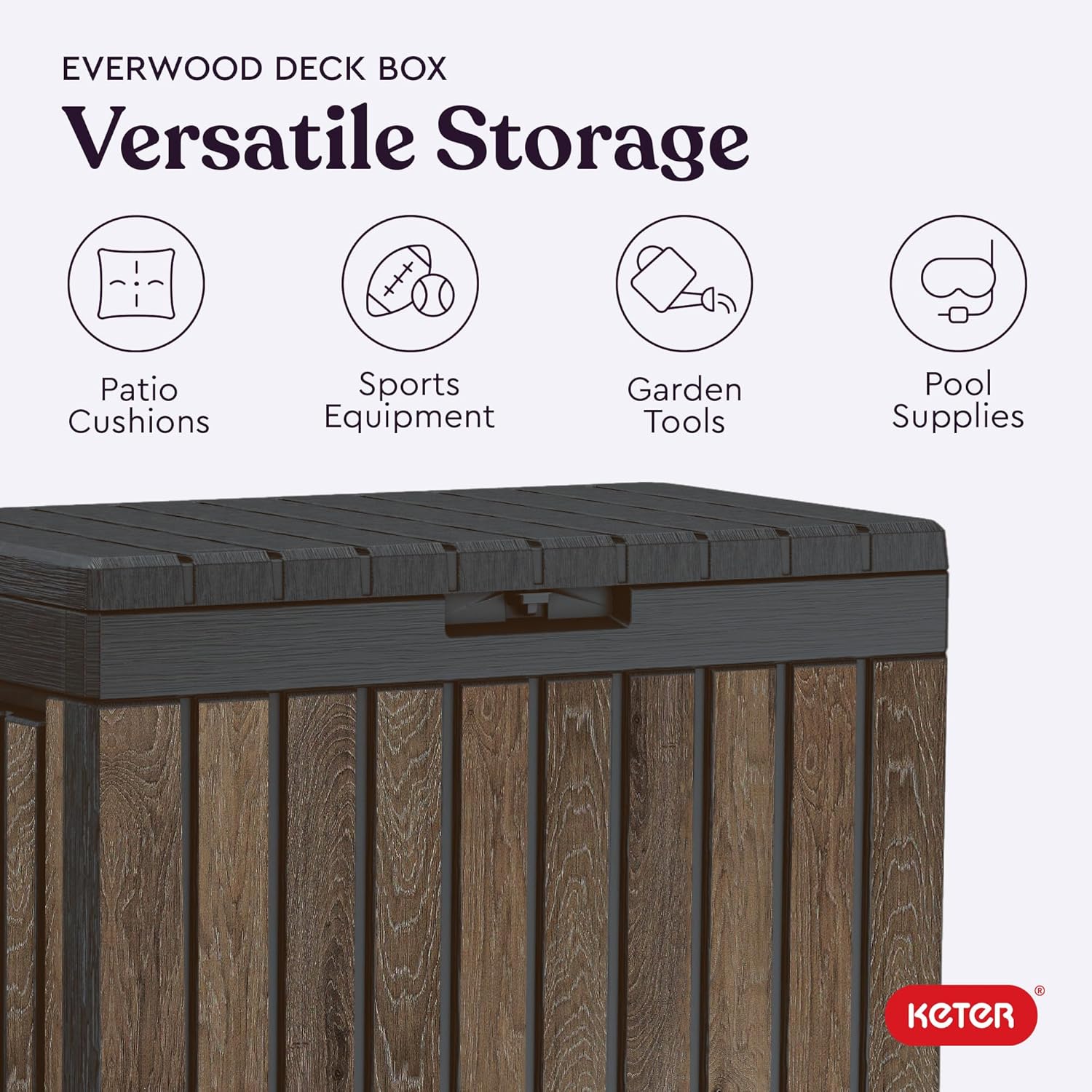 50 Gallon Resin Deck Box for P - Gardening Tools Images ulasan dan harga
