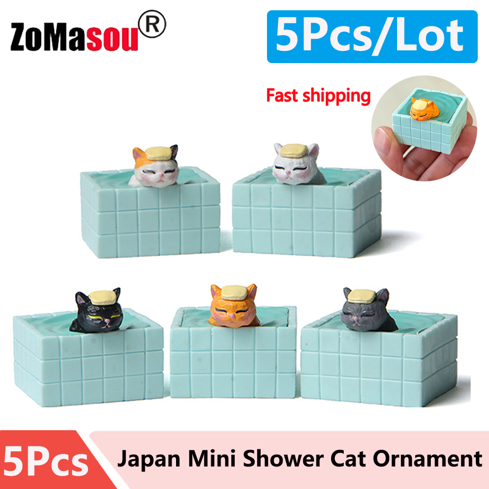 Mini Shower Cat Ornament Minia - Gardening Tools For 3 Year Old ulasan dan harga