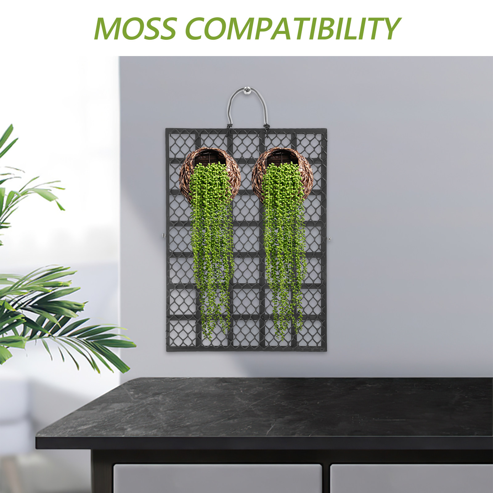 Rustic Wall Mounted Planting B - Vertical Wall Planter ulasan dan harga