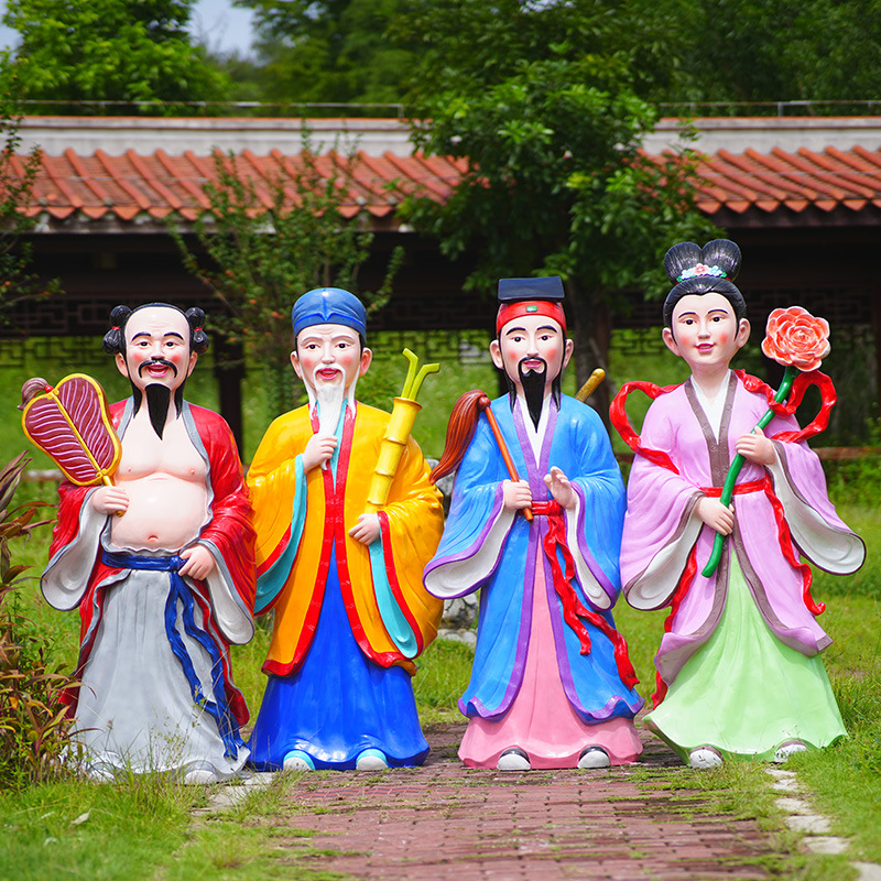 Eight Immortals Crossing the S - Gardening Tools Sketch ulasan dan harga