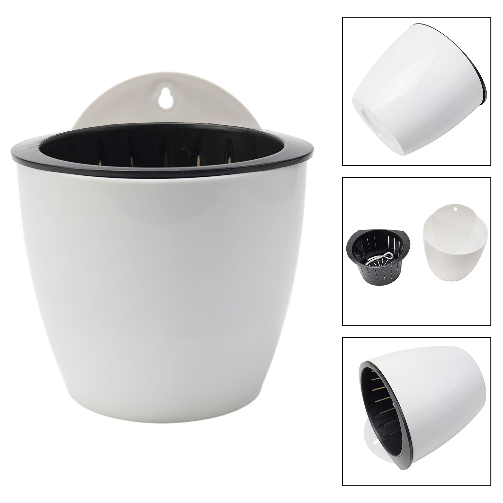 1X Wall-Mounted Flower Pot Aut - Vertical Wall Planter ulasan dan harga