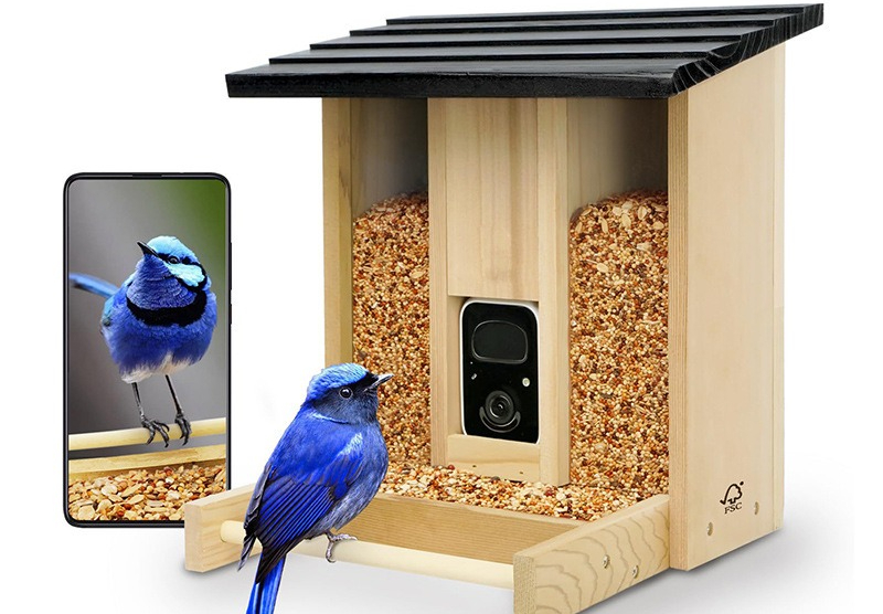 Bamboo wood intelligent bird f - Gardening Tools Definition ulasan dan harga