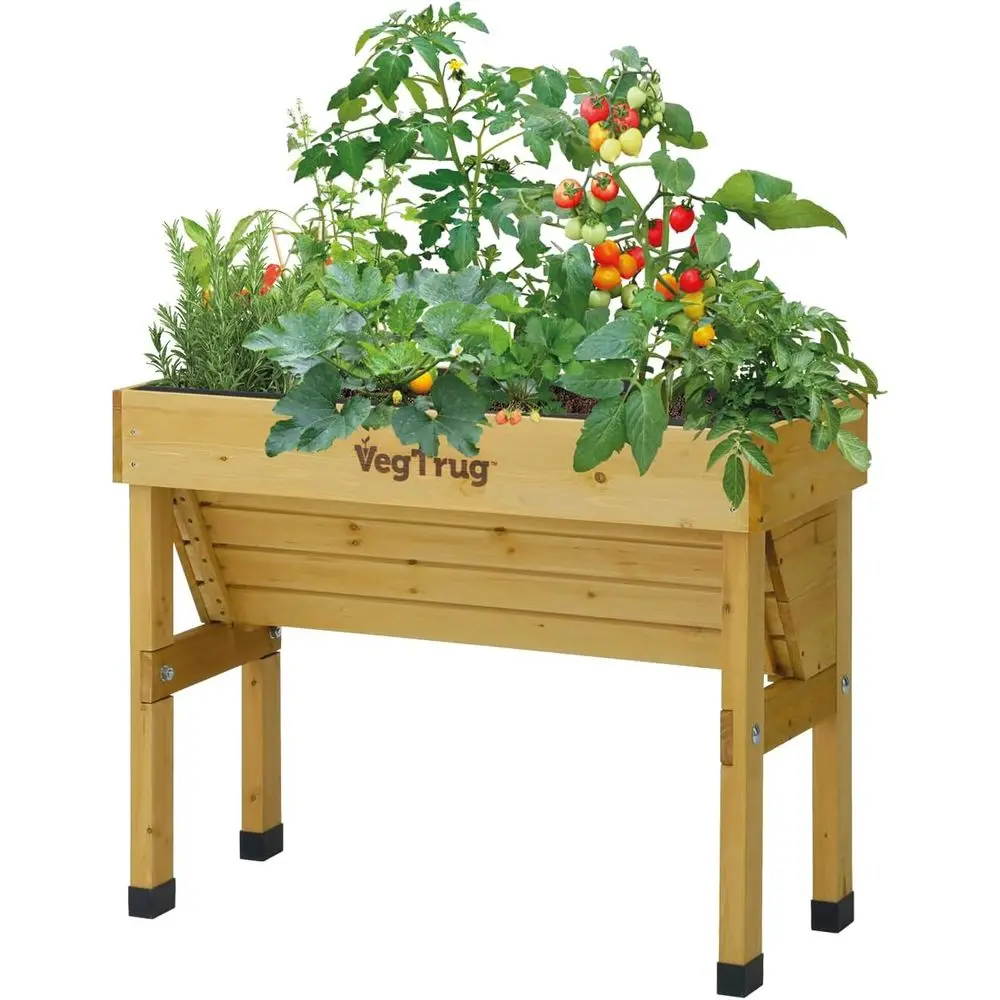Natural Small 1m Wall-Mounted  - Vertical Wall Planter ulasan dan harga