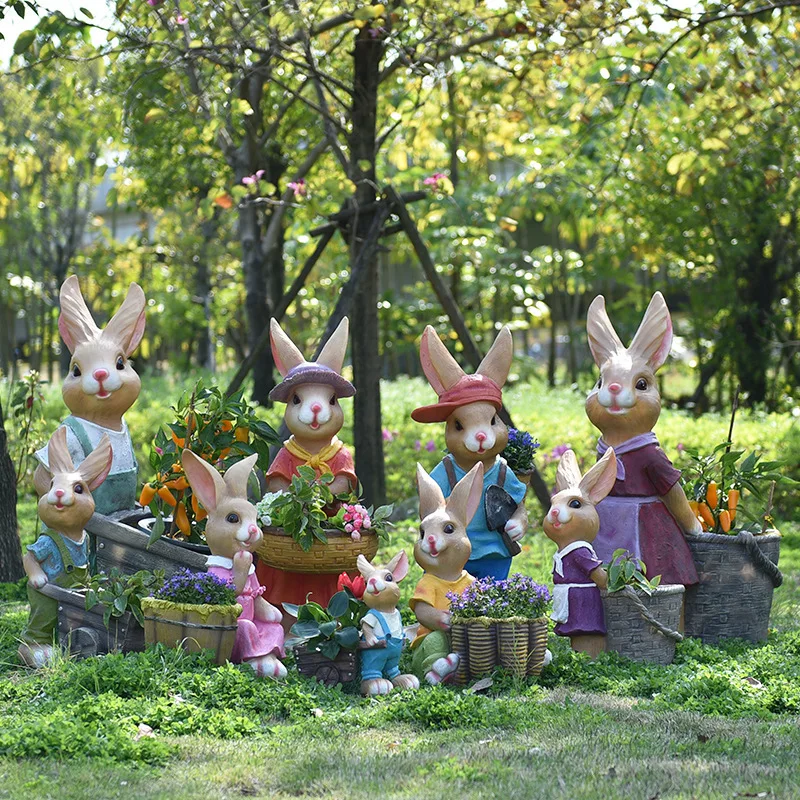 Cartoon rabbit flower pot tank - Gardening Tools Sketch ulasan dan harga