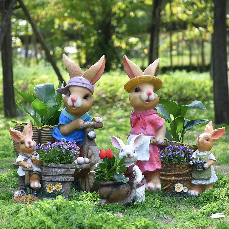 Cartoon rabbit flower pot tank - Gardening Tools Sketch ulasan dan harga