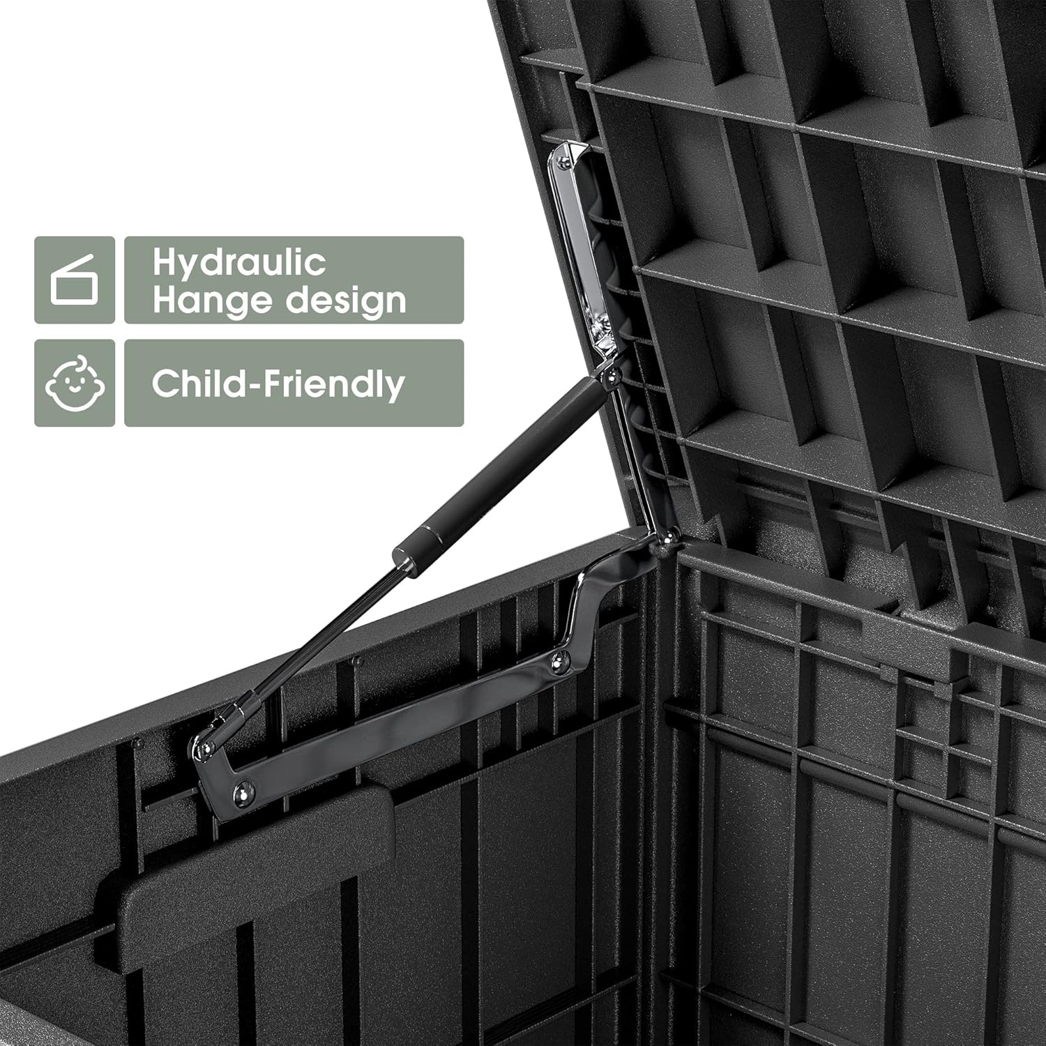 82 Gallon Resin Deck Box Outdo - Gardening Tools Images ulasan dan harga