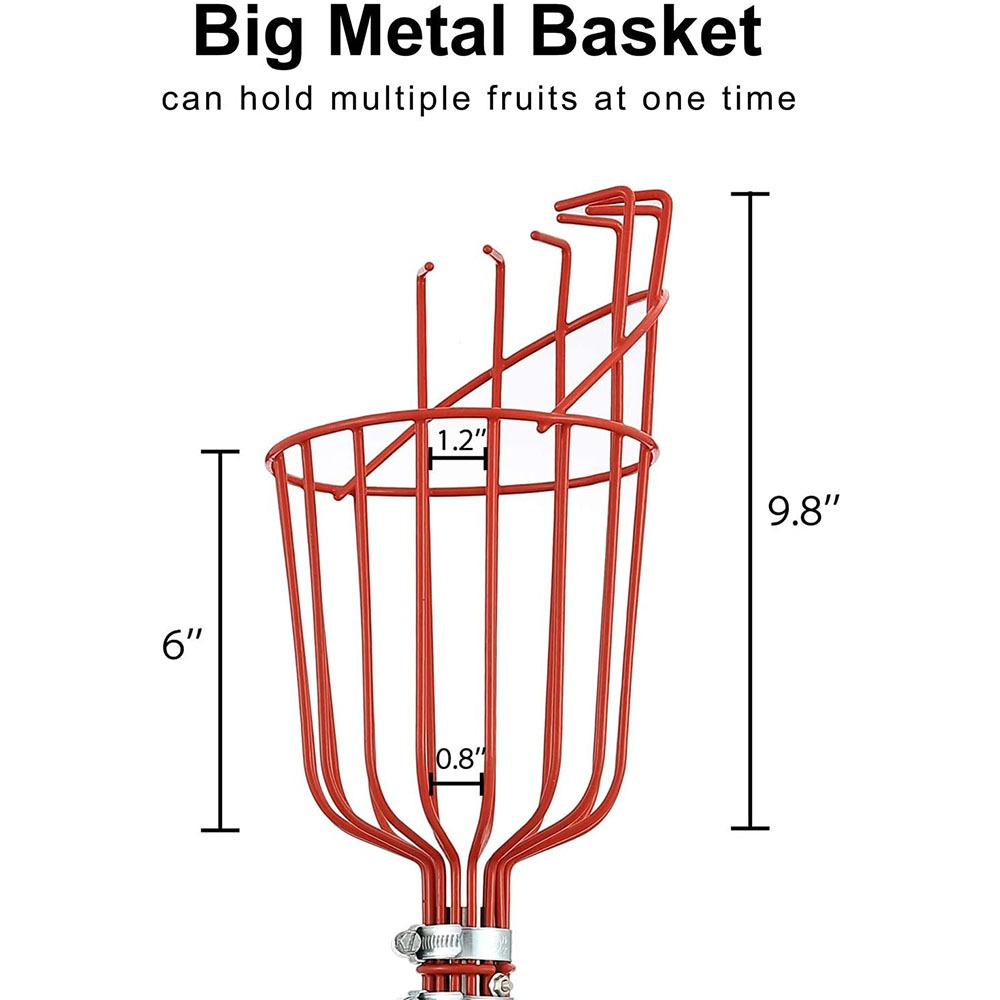 260cm Fruit Picker, Adjustable - Gardening Tools Rack ulasan dan harga